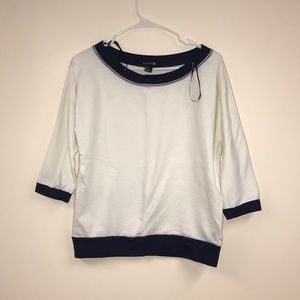 Forever 21.  3/4 sleeve sweater size S.